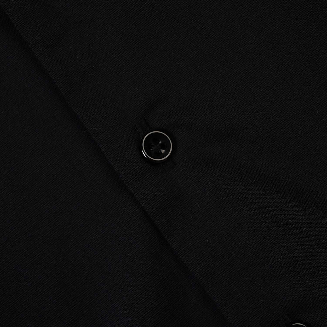 Infant Boys Cotton Poplin Formal Shirt-BLACK