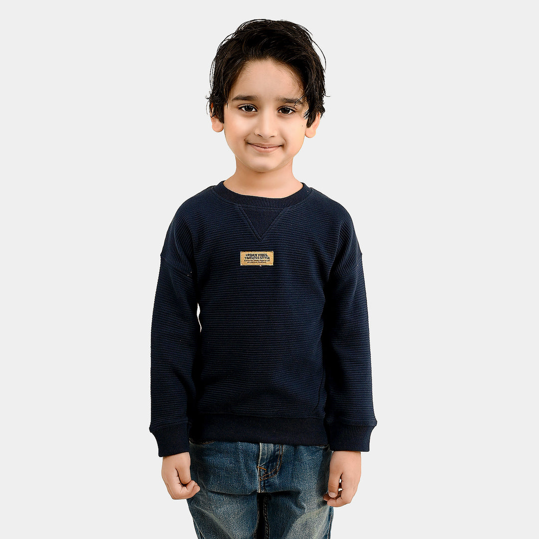 Boys Ottoman Sweatshirt Urban Vibes - Navy