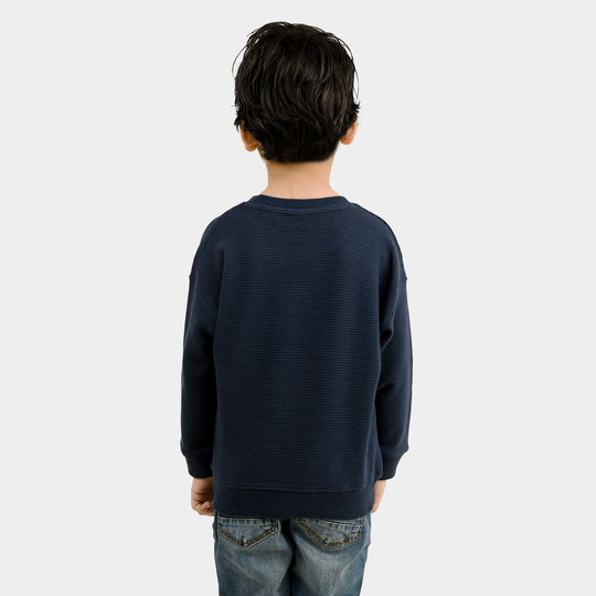 Boys Ottoman Sweatshirt Urban Vibes - Navy