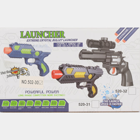Extreme Crystal Bullet Launcher & Dart Blaster