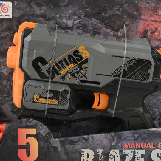 Blaze Storm Manual Soft Dart Blaster