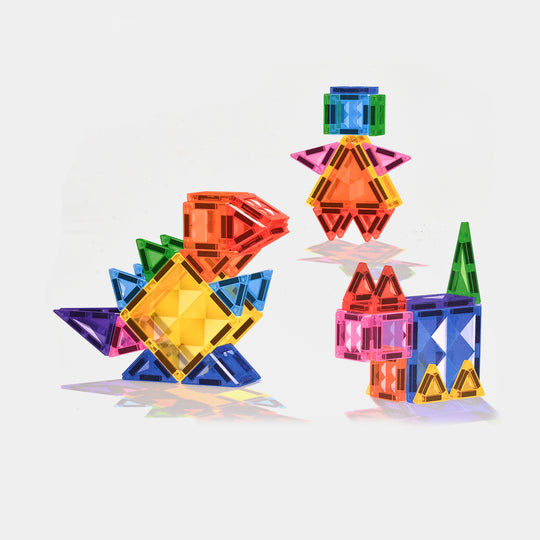 Magnetic Tiles Building Colorful Set | 60Pcs