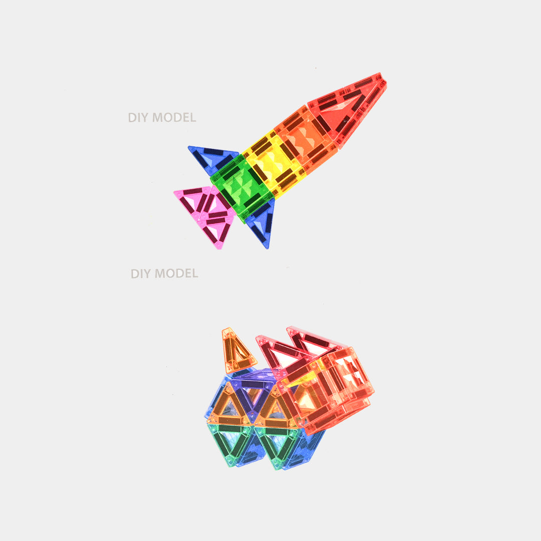 Magnetic Tiles Building Colorful Set | 60Pcs