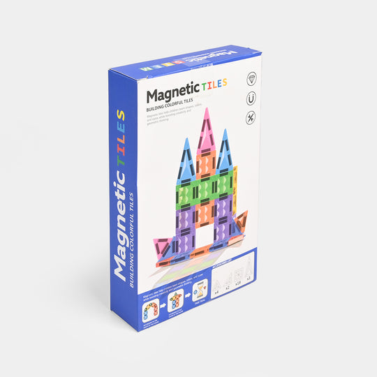 Magnetic Tiles Building Colorful Set | 27Pcs