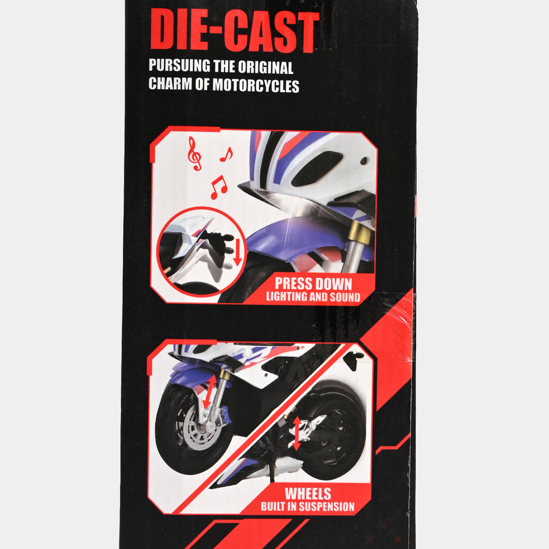 Die-Cast Motorcycle/Bike with Light & Sound