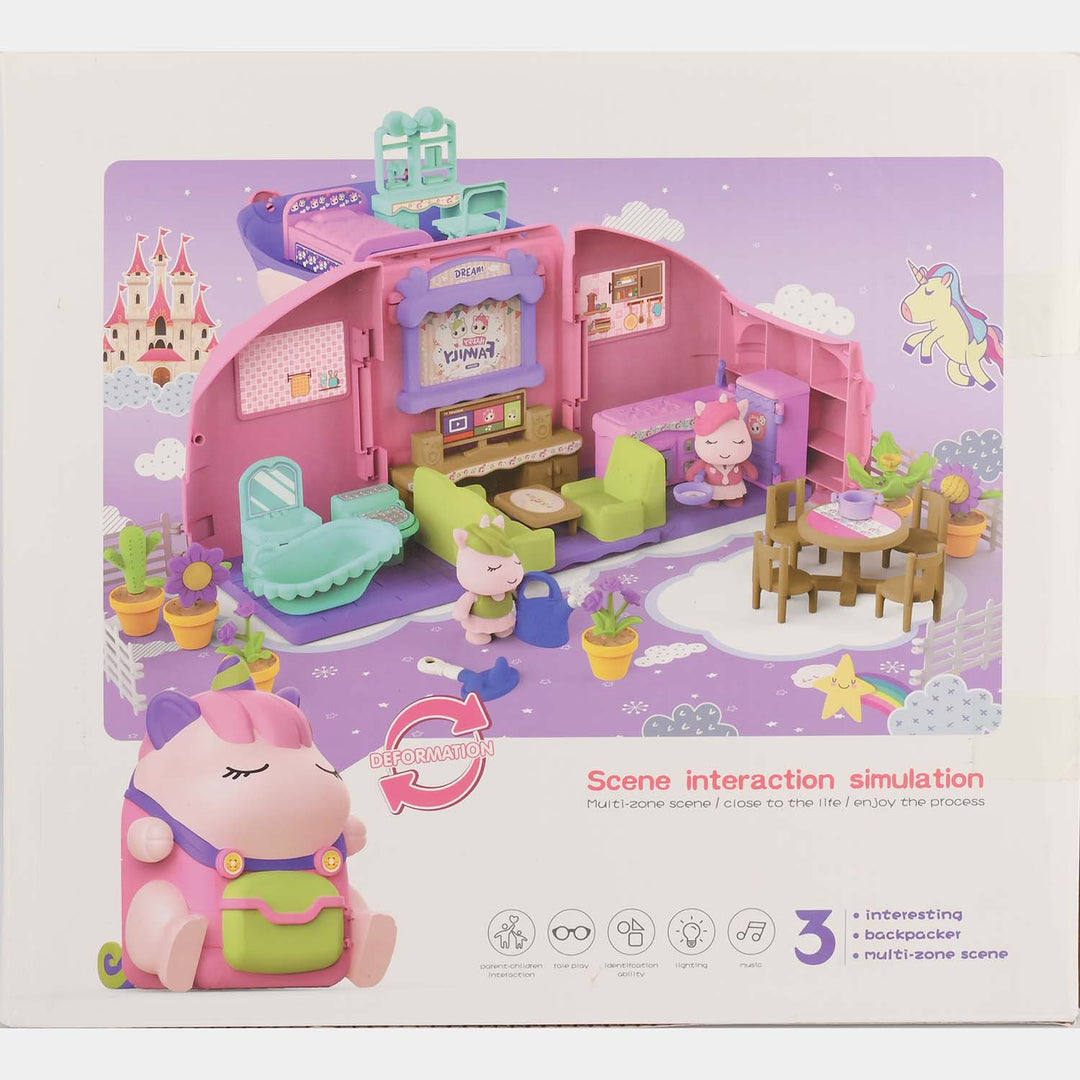 Character Dream House Convertible Playset