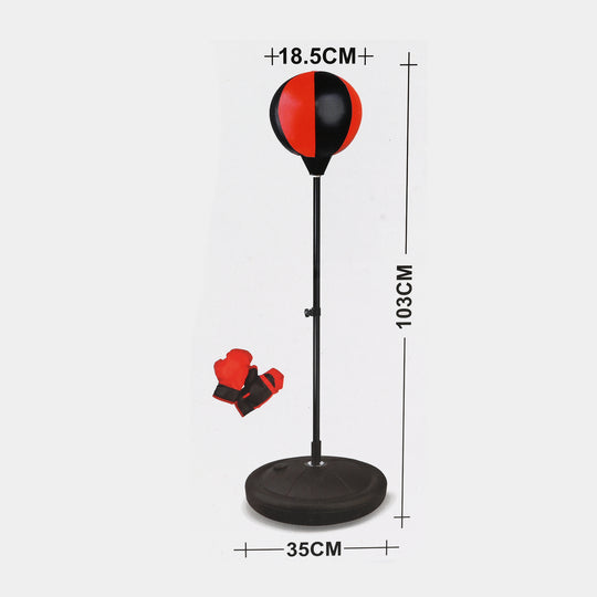 Kids Adjustable Standing Boxing Set