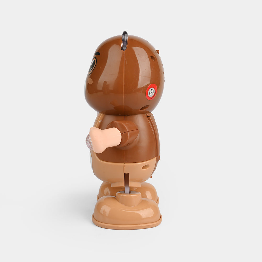Electric Bear Dancing Toy with Light & Music