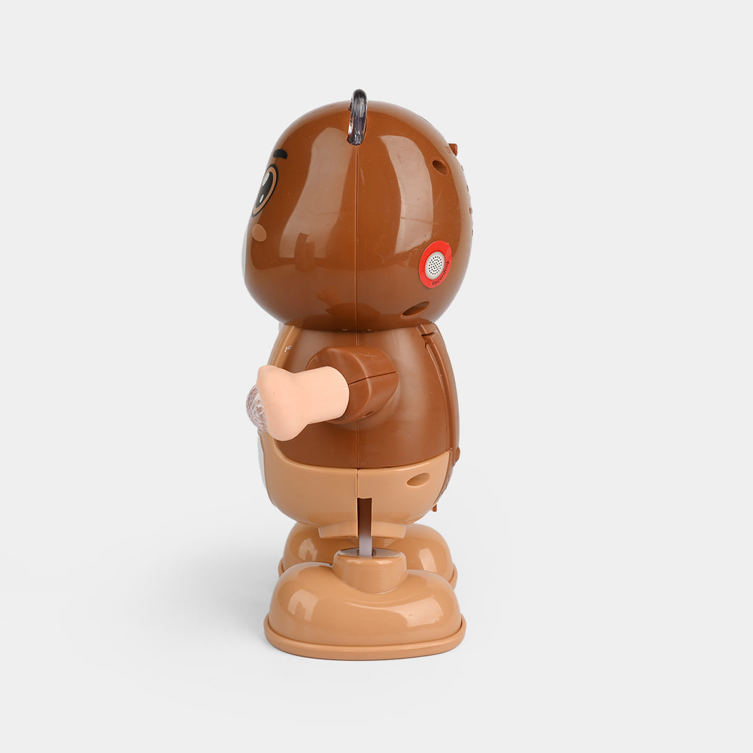 Electric Bear Dancing Toy with Light & Music