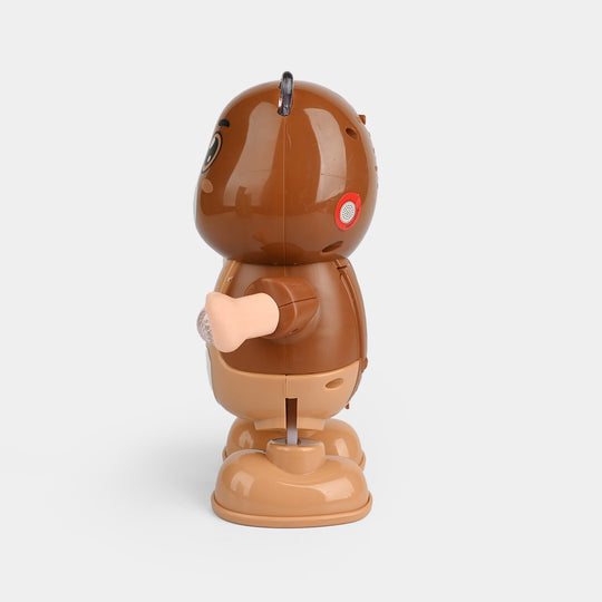 Electric Bear Dancing Toy with Light & Music