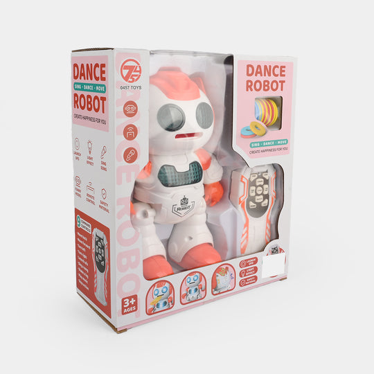 Remote Control Dance & Disc-Shooting Robot