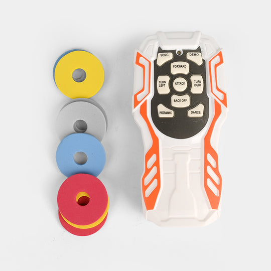 Remote Control Dance & Disc-Shooting Robot