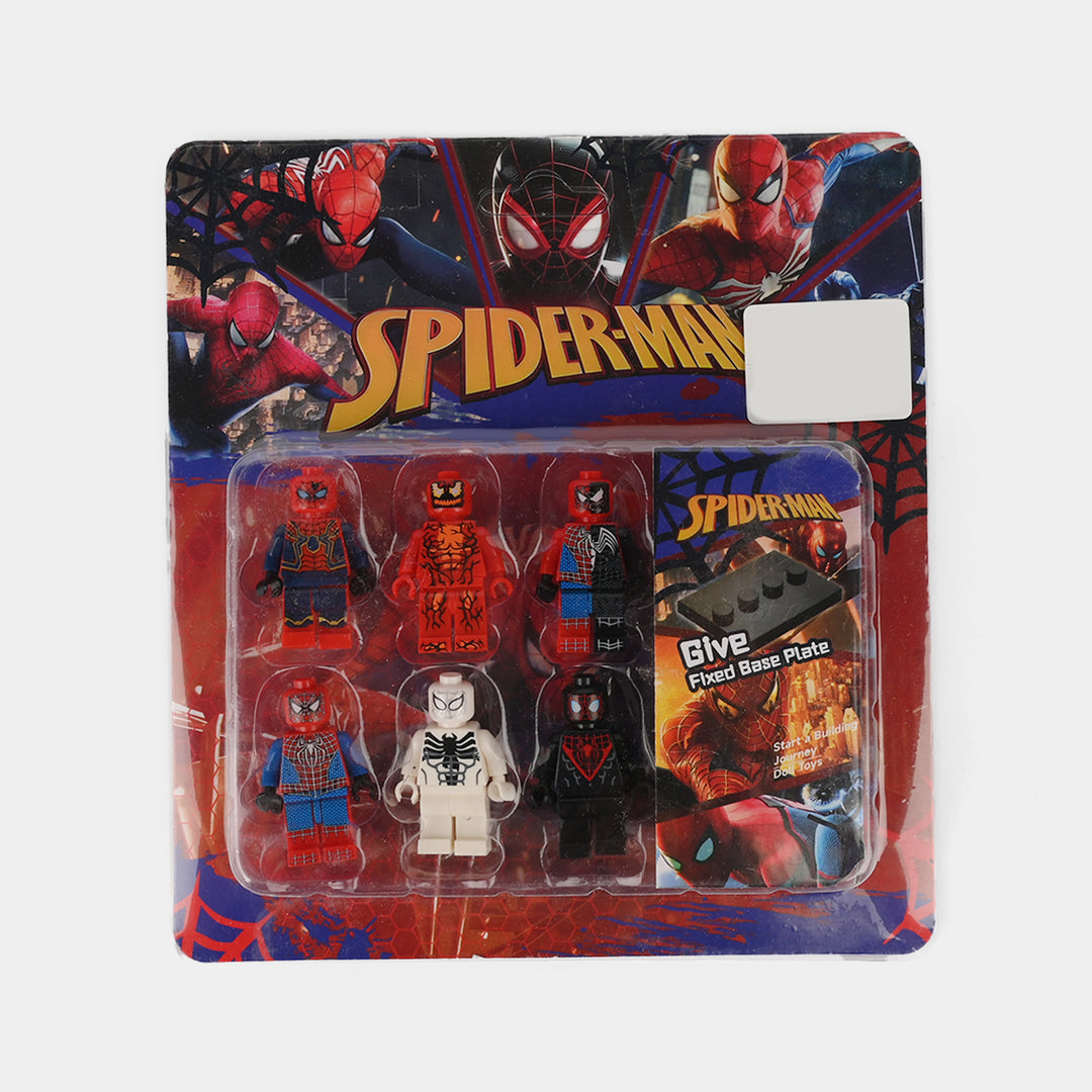 Character Building Block Minifigure Set