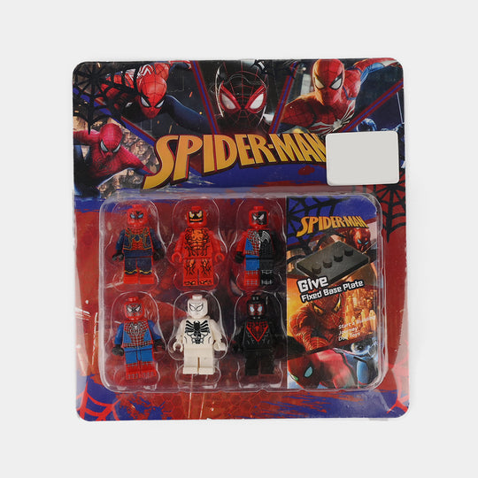 Character Building Block Minifigure Set