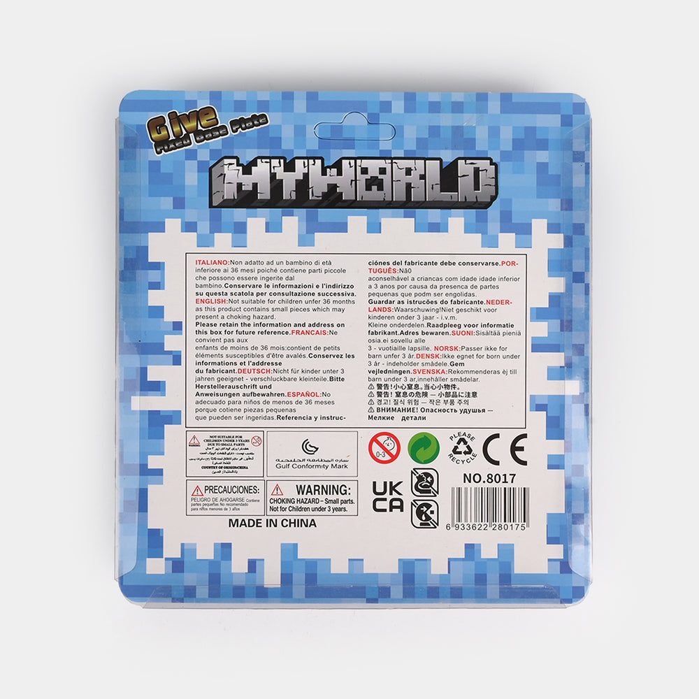 Character Building Block Minifigure Set