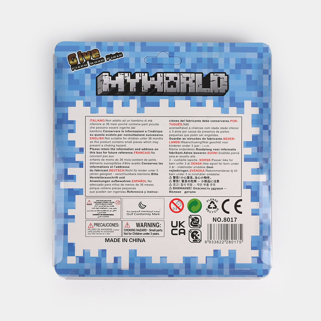 Character Building Block Minifigure Set