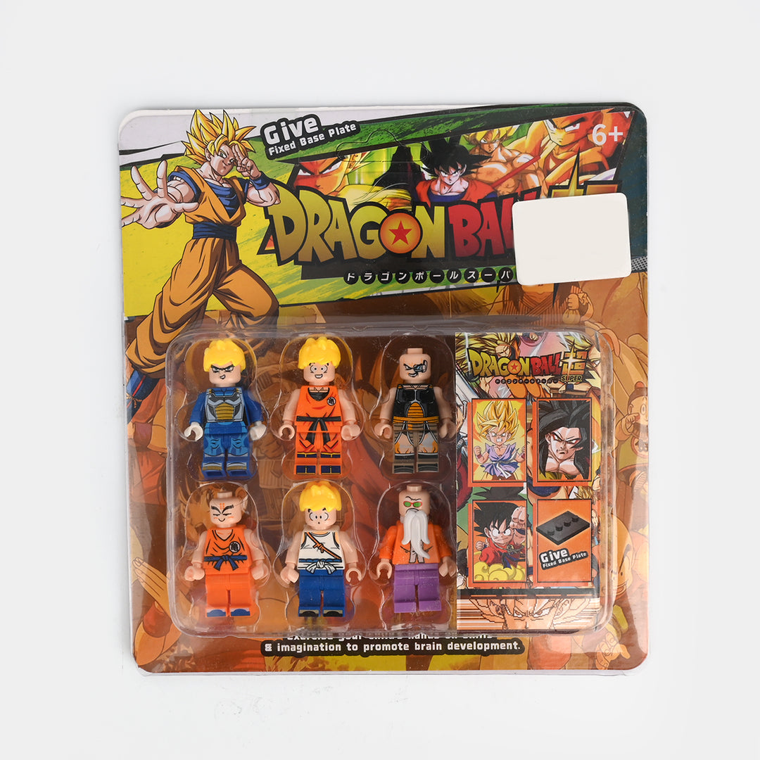 Character Building Block Minifigure Set