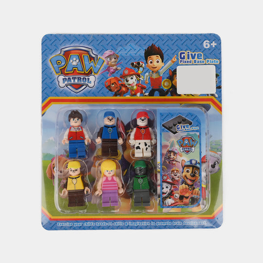 Character Building Block Minifigure Set
