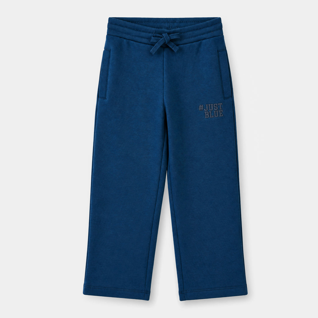Boys Fleece Pyjama Just-Blue