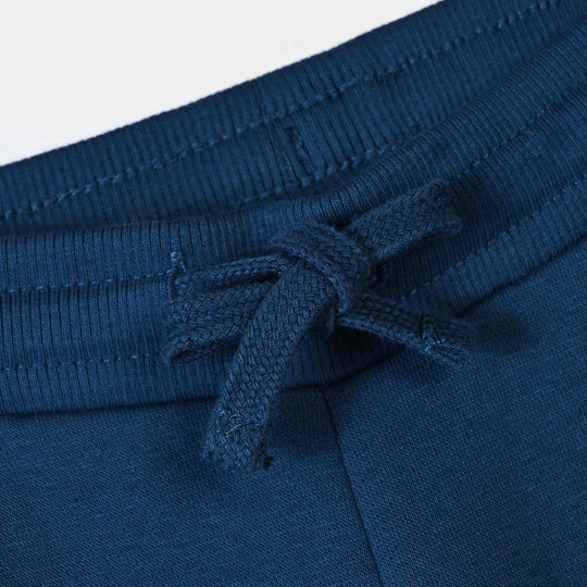 Boys Fleece Pyjama Just-Blue