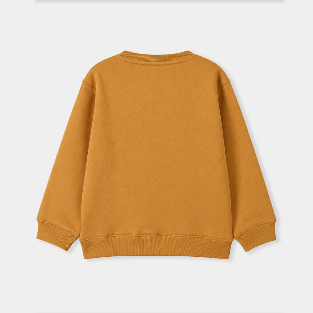 Boys Fleece SweatShirt Bag-Sparco.Yellow