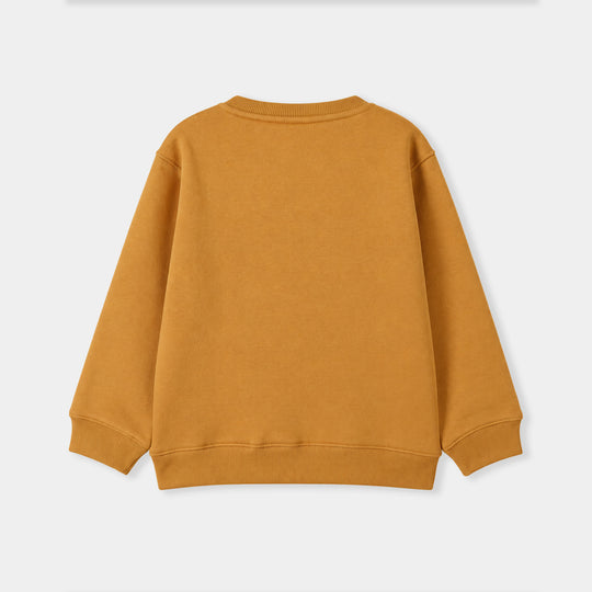 Boys Fleece SweatShirt Bag-Sparco.Yellow