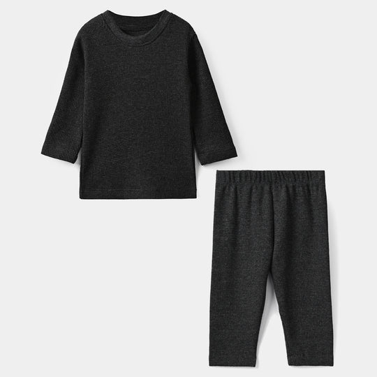 Infant Boys Thermal Inner Suit - Dark Grey