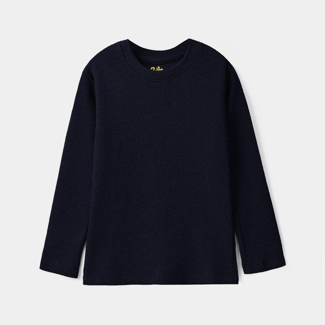 Boys Thermal Inner Suit - NAVY