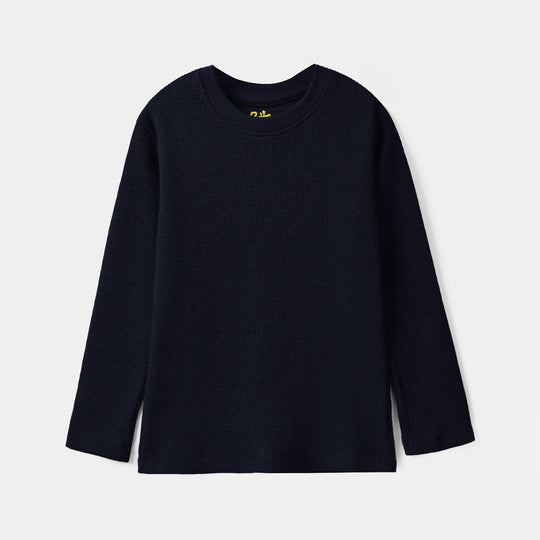 Boys Thermal Inner Suit - NAVY