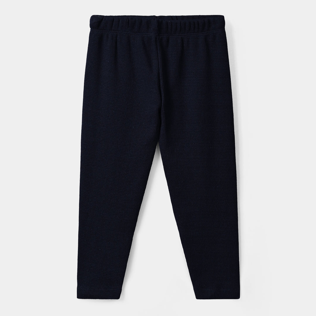 Boys Thermal Inner Suit - NAVY