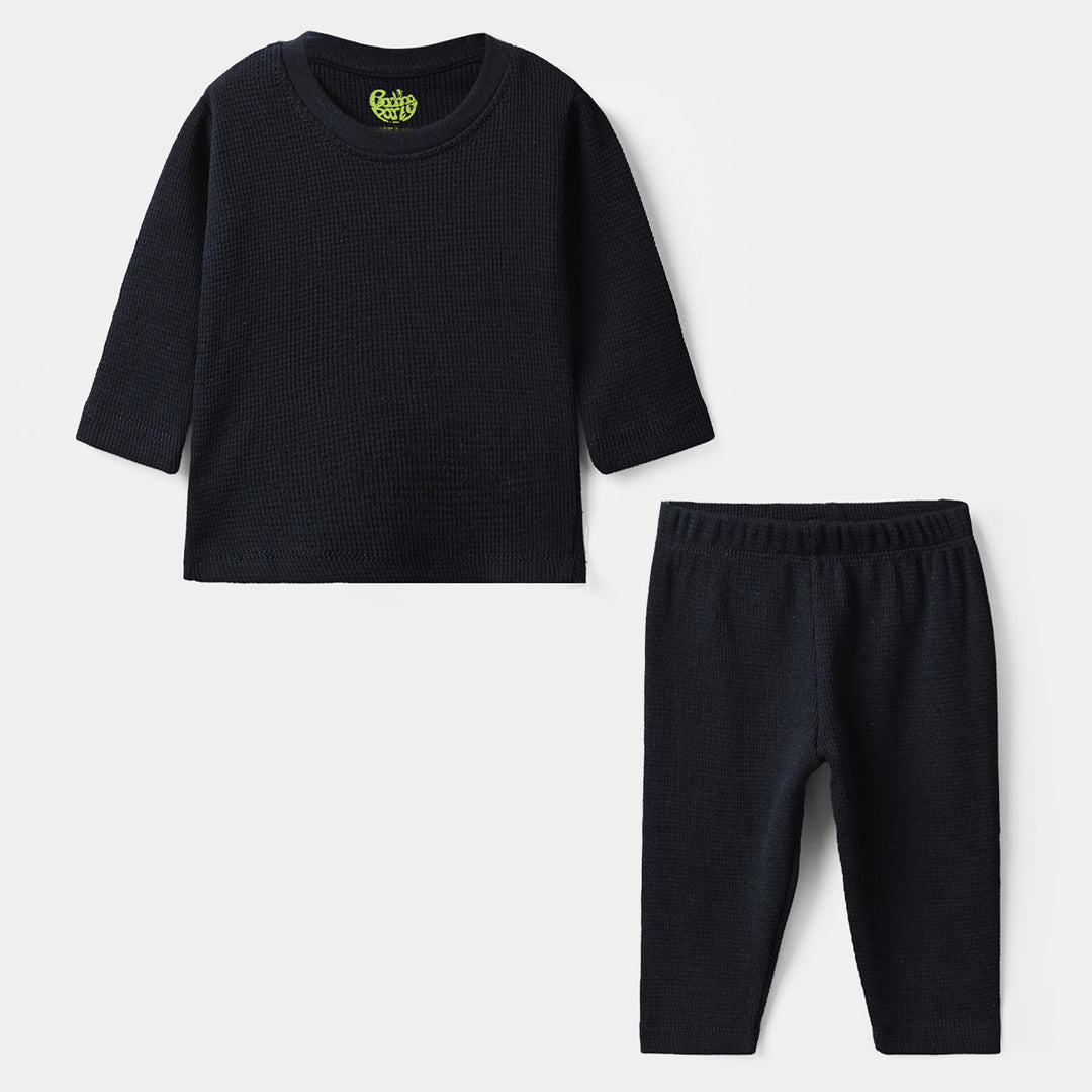 Infant Boys Thermal Inner Suit NAVY