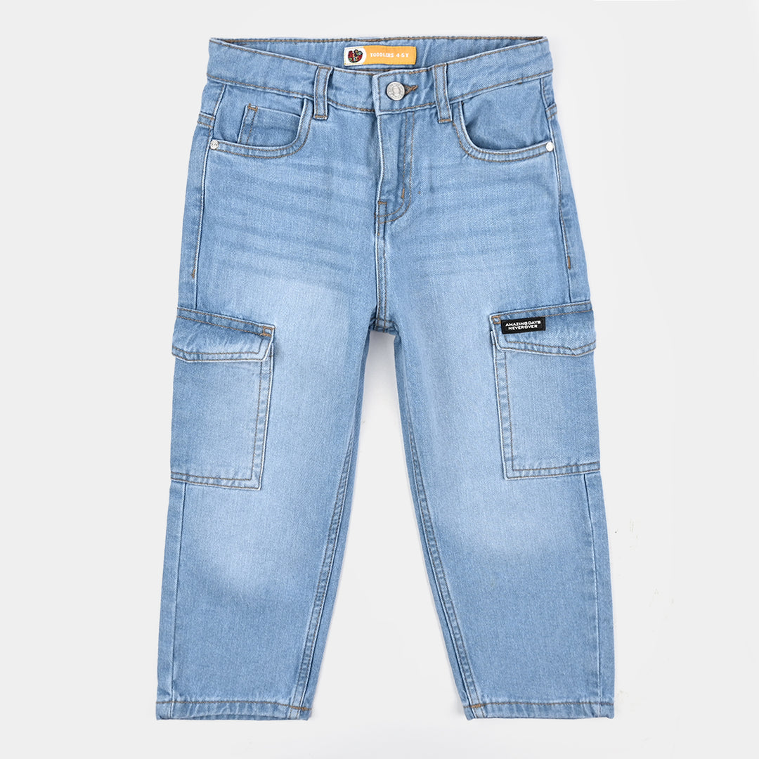Boys Denim rigid Pant Amazing Days-L.Blue