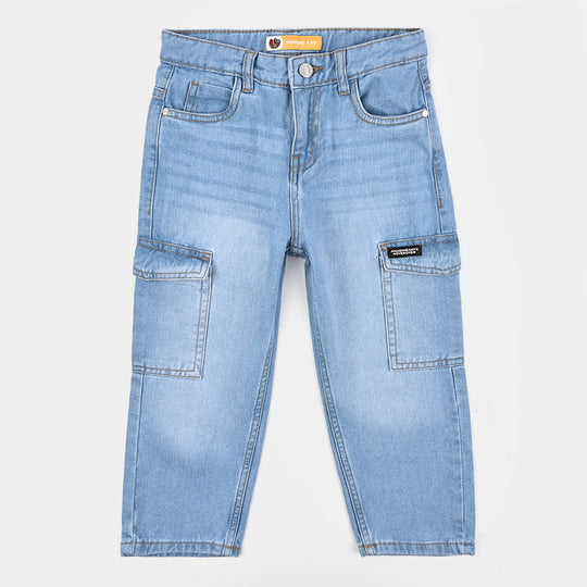 Boys Denim rigid Pant Amazing Days-L.Blue