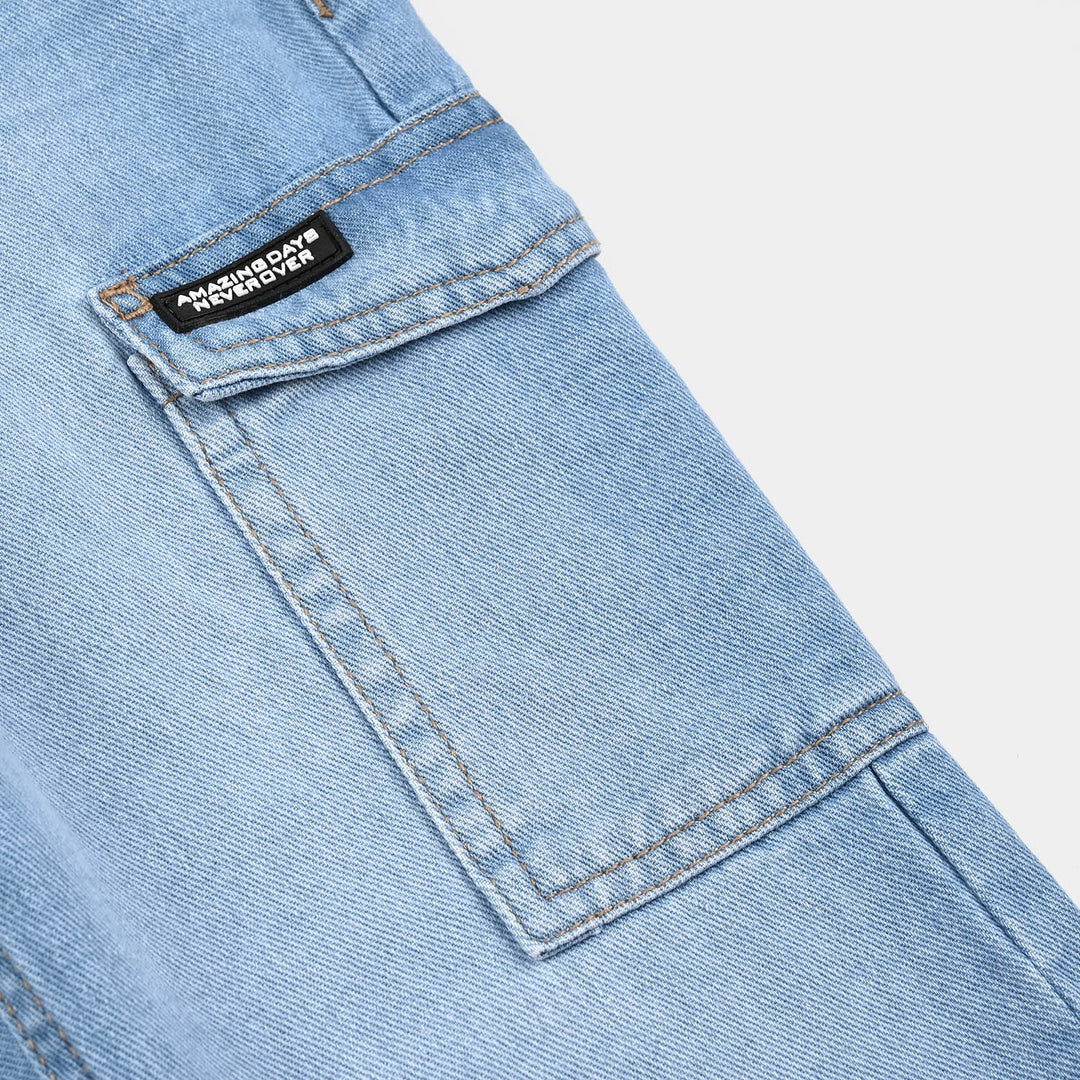 Boys Denim rigid Pant Amazing Days-L.Blue