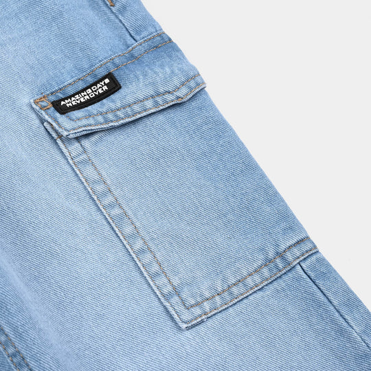 Boys Denim rigid Pant Amazing Days-L.Blue
