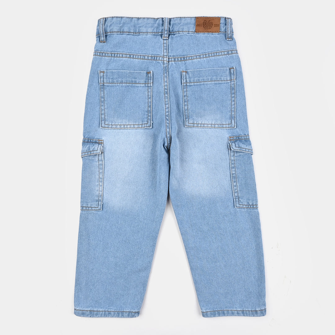 Boys Denim rigid Pant Amazing Days-L.Blue
