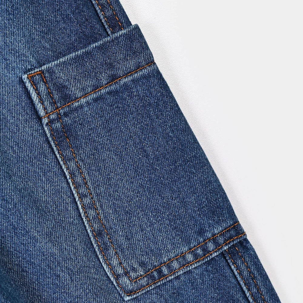 Boys Denim rigid Pant Young Standard -D.Blue