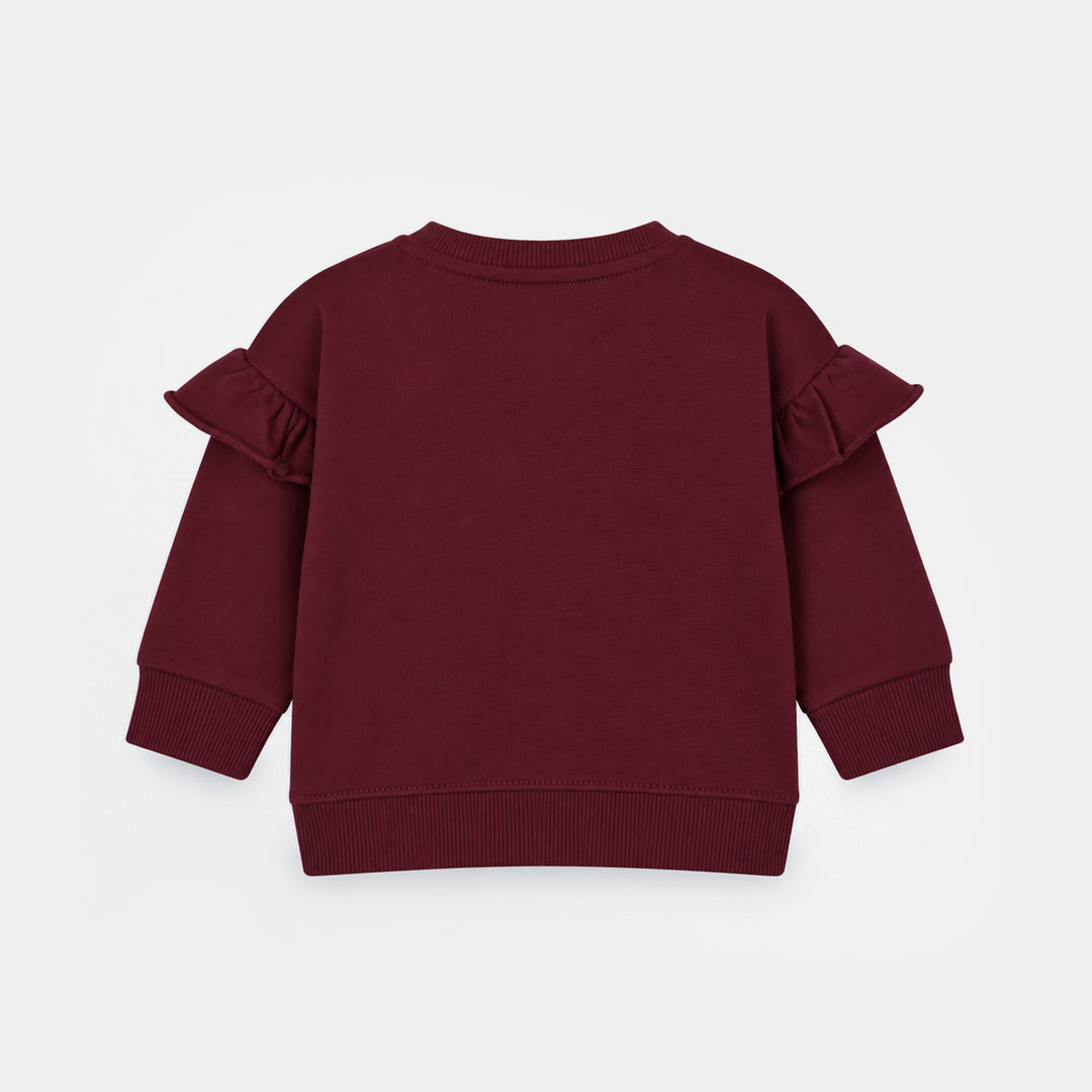 Infant Girls Cotton Terry Sweat Shirt Character