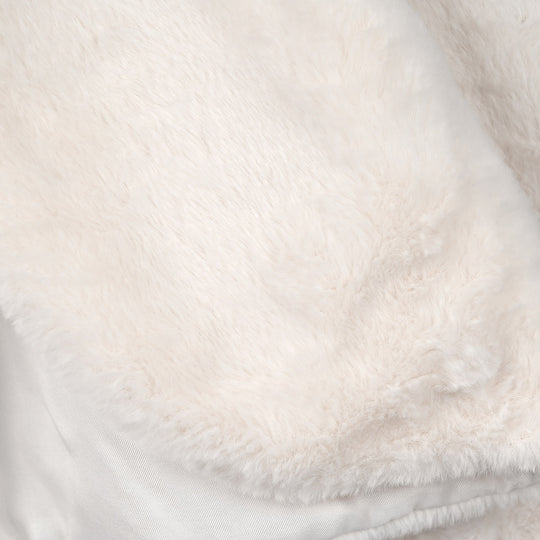 Girls Sherpa Bolero Snow (White)