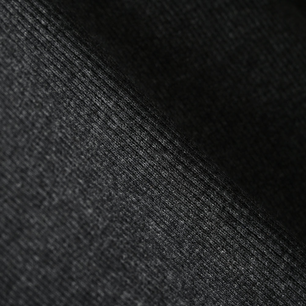 Boys 2x1 Rib Turtle Neck Charcoal