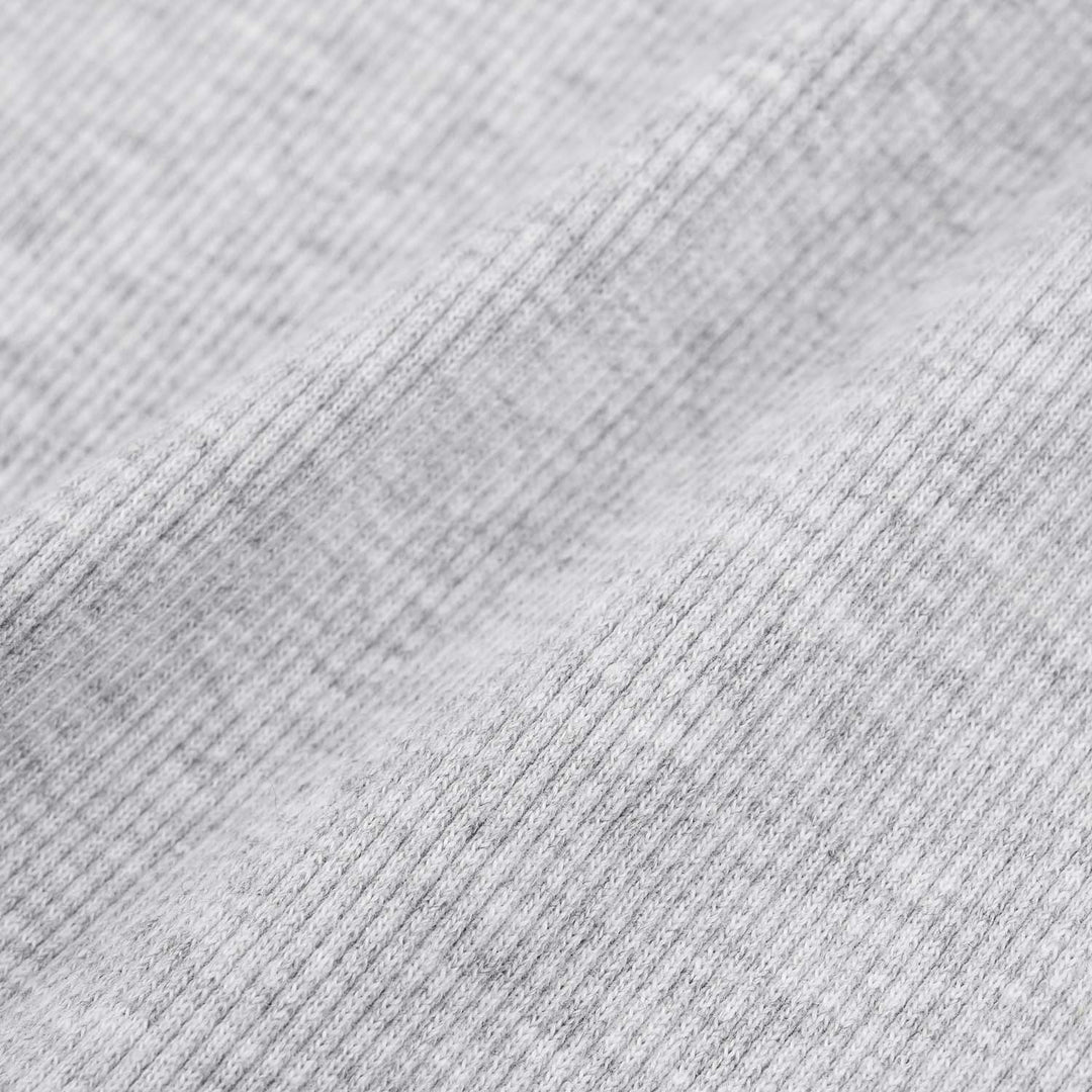 Boys 2x1 Rib Turtle Neck - Grey