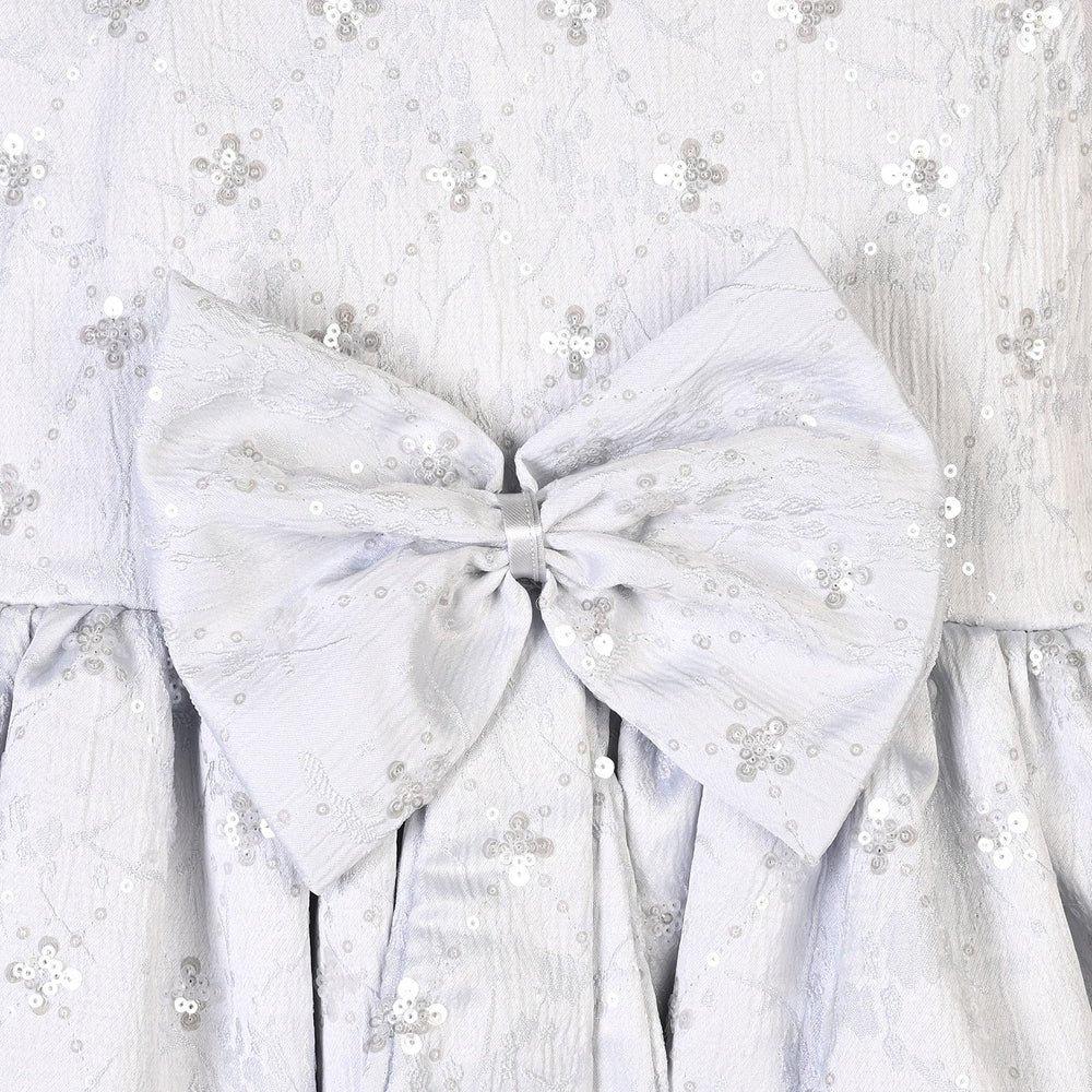 Girls Sequence Fancy Frock-Party Queen-LT.Blue