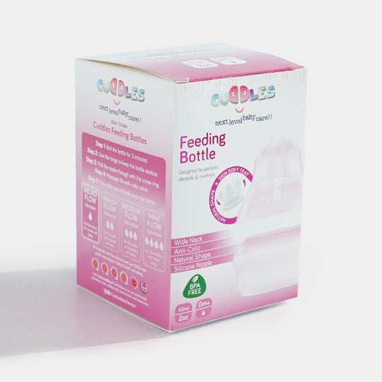 Feeder Natural Shape 60ml Pink