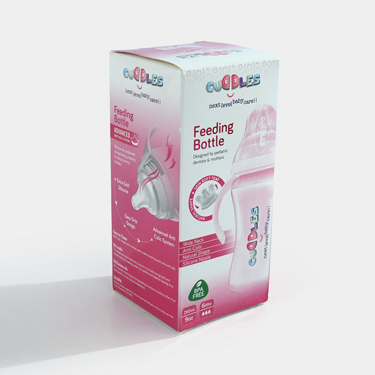 Feeder Natural Shape 260ml Pink
