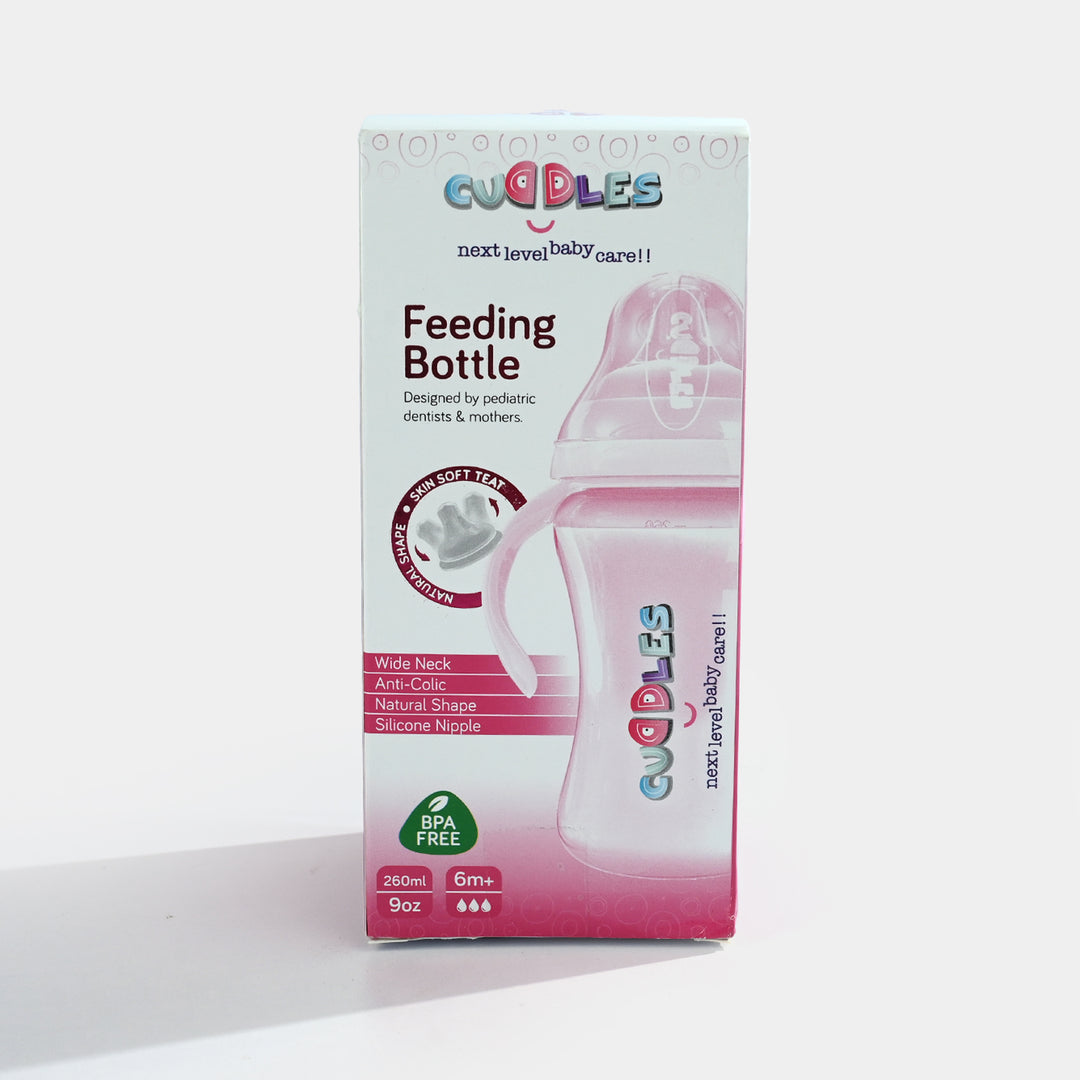Feeder Natural Shape 260ml Pink