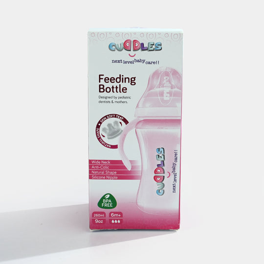 Feeder Natural Shape 260ml Pink