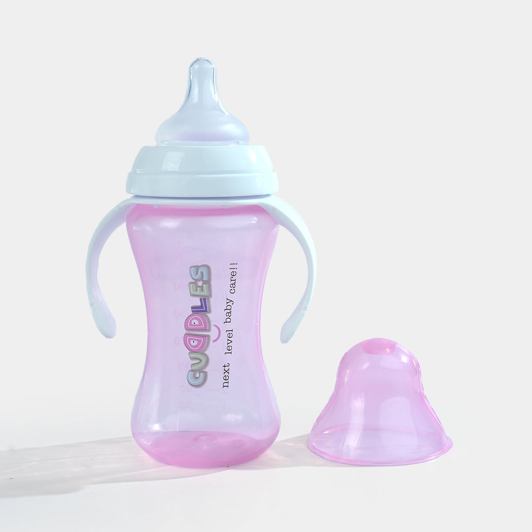 Feeder Natural Shape 260ml Pink