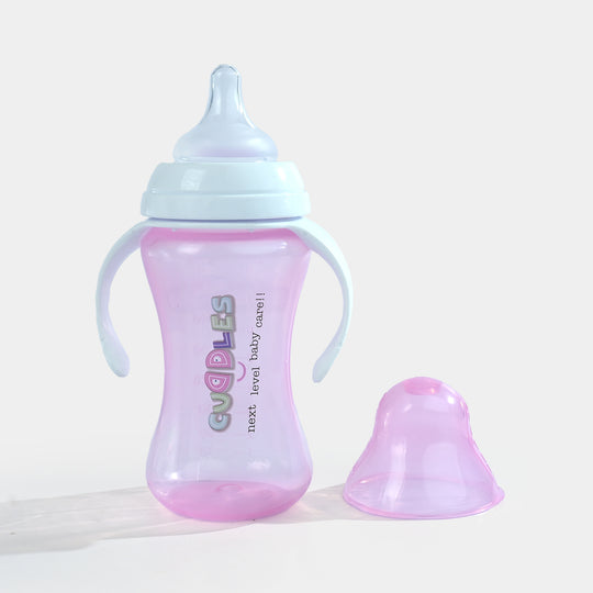 Feeder Natural Shape 260ml Pink
