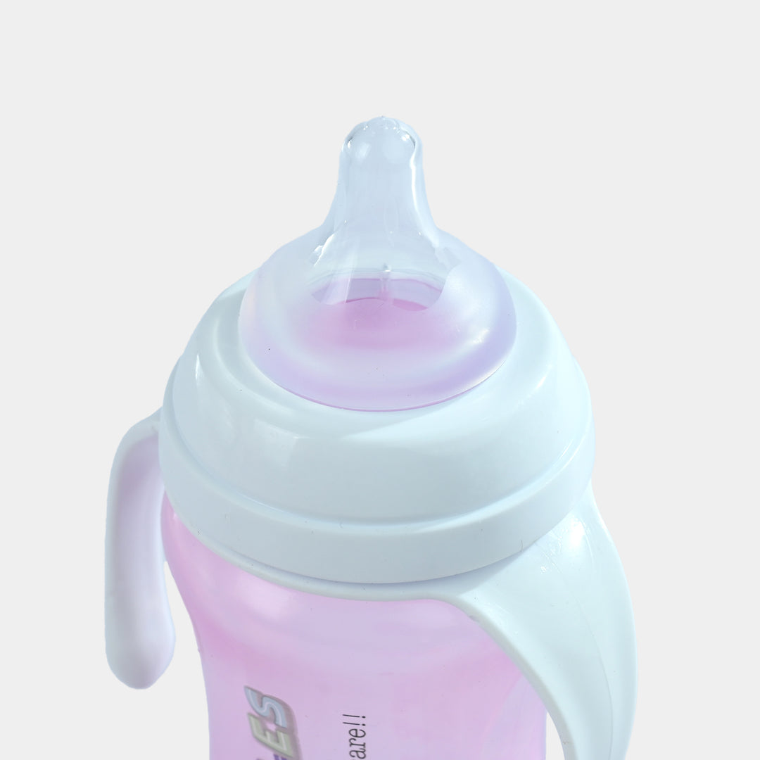 Feeder Natural Shape 260ml Pink