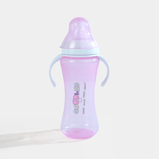 Feeder Natural Shape 330ml Pink